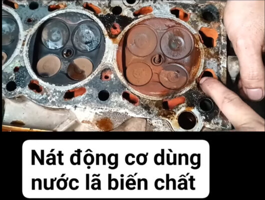 Nước Lã Làm Mát Huỷ Hoại Động Cơ